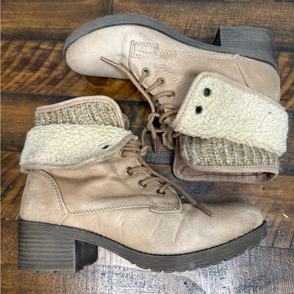Rock & Candy Lace-Up Ankle Boots